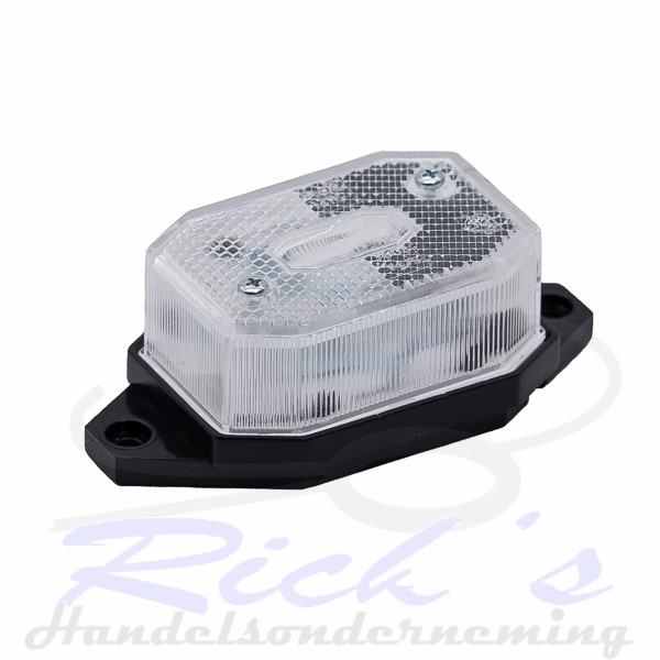 Breedtelamp FRISTOM FT-001 wit schroefbaar