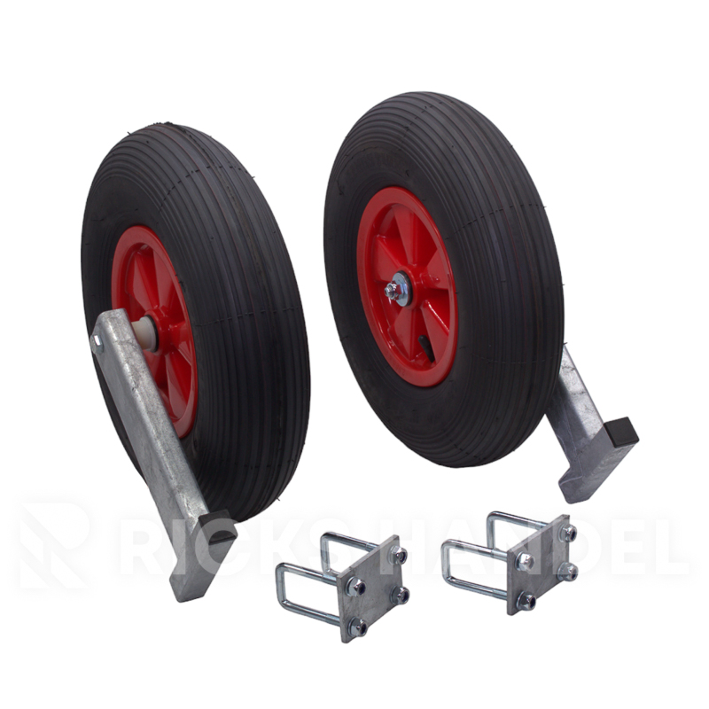 Centreerset / boeggeleider luchtband 400/480-8 - rode velg