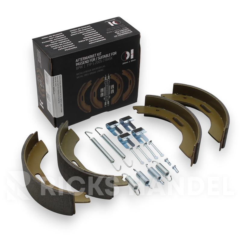 Remschoenset type BPW 2005-7 RASK 200x50 mm