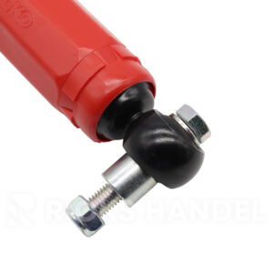 Tweede detail foto, andere kant oog met bout en moer