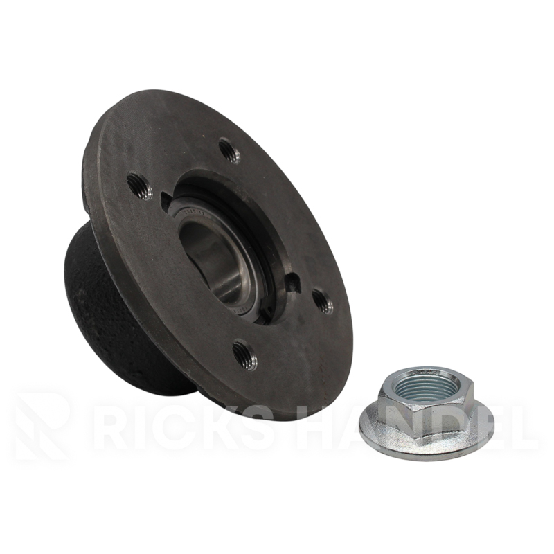 Wielnaaf ongeremd 100x4 incl. compactlager