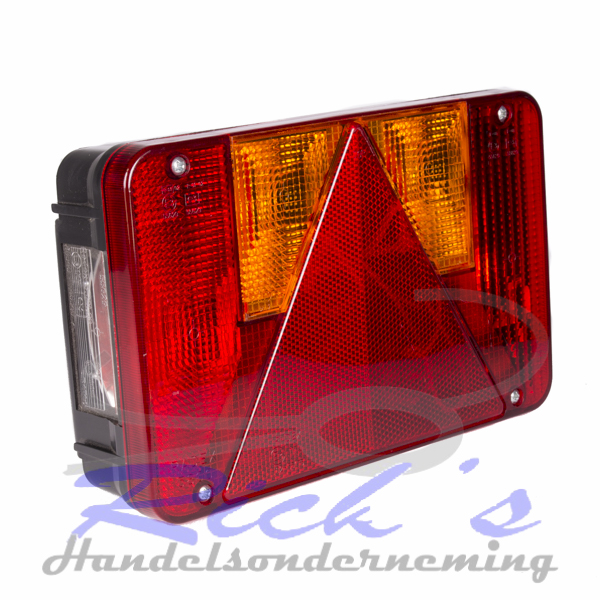 Achterlicht Radex 5900 rechts 220 x 140 mm CONNECTOR zonder achteruitrijlamp