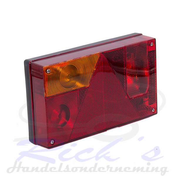 Achterlicht Aspöck Multipoint I links 237 x 140 mm connector