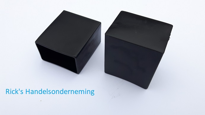 Omdop, omsteekdop rechthoek 40x25 mm PE