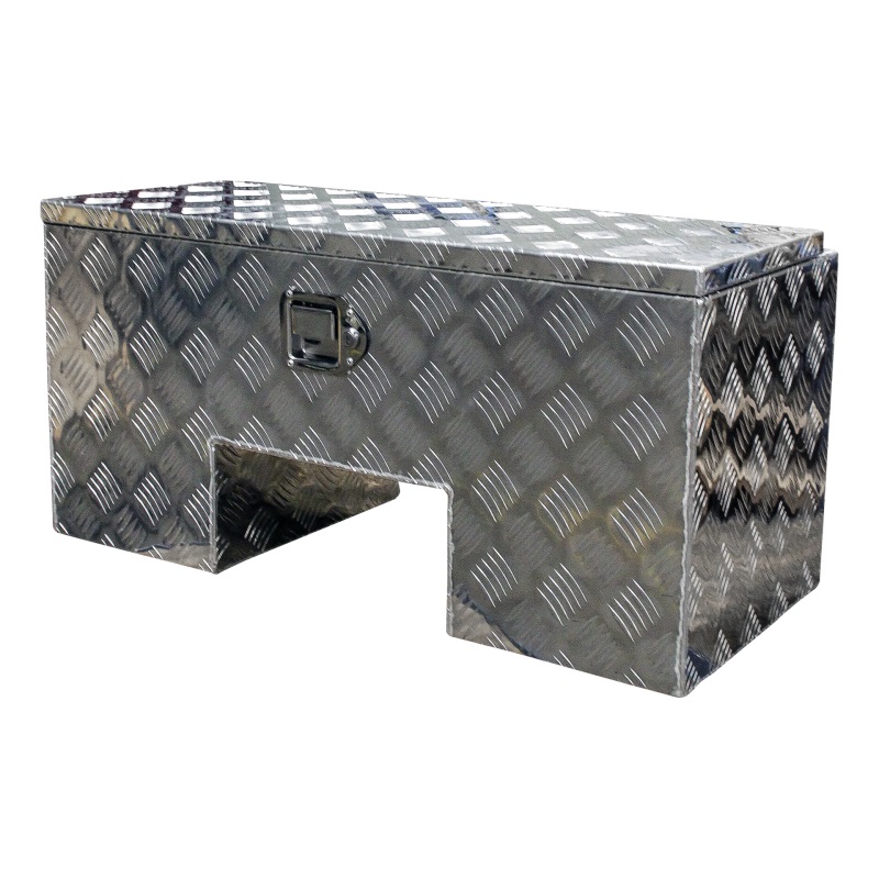 Opbergbox / gereedschapskist NOVIO aluminium 818x361x400mm