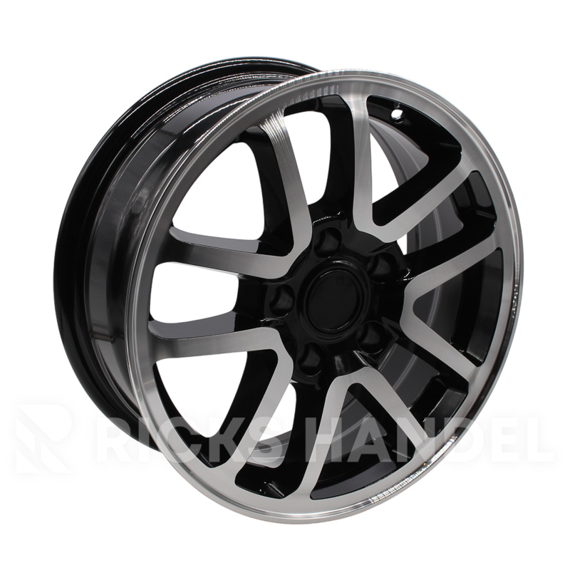 Velg aluminium 6Jx15 5*112 – zwart / zilver