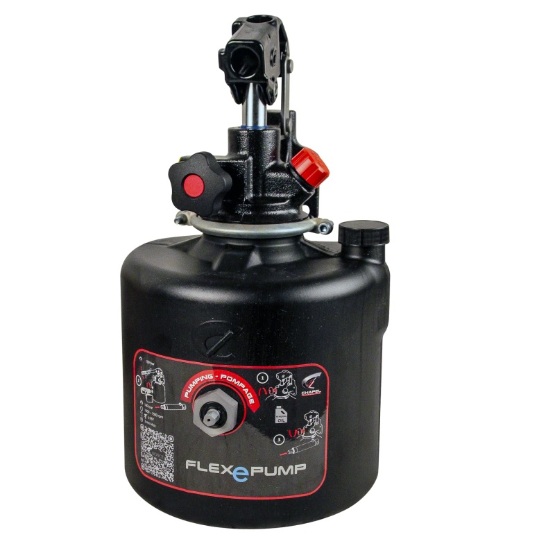 Handpomp Chapel Flexepump (voor accuboormachine) - Enkelwerkend – 5,5L Tank