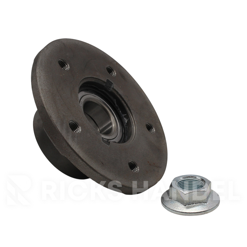 Wielnaaf ongeremd 112×5 incl. compactlager