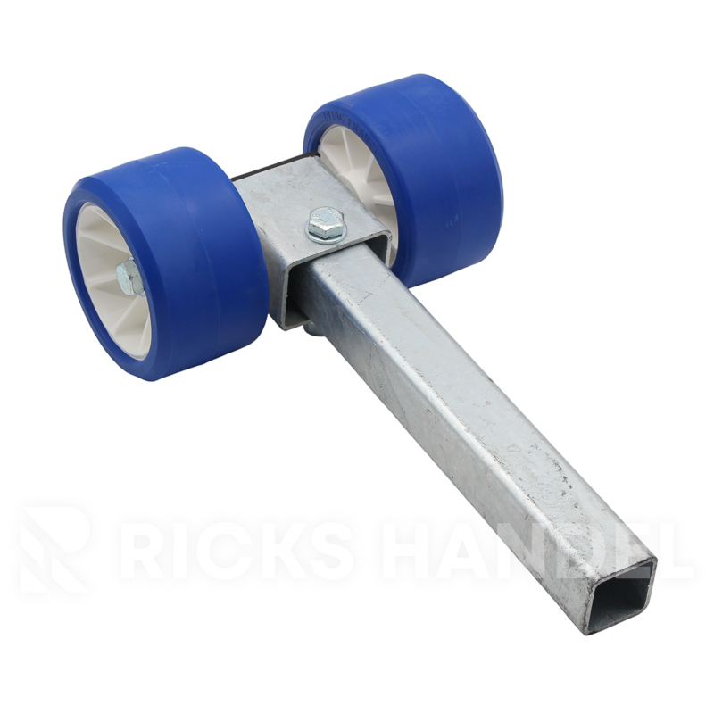 Kimrolset kunststof rollen 70×120 mm blauw – Stelpijp 40x40x300 mm