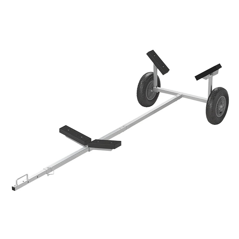 Rubberboot trolley - Verstelbare draagstang 245-304 cm