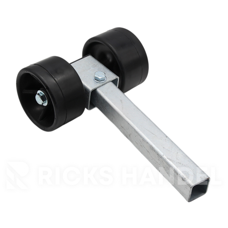 Kimrolset rubberen rollen 120×70 mm – Stelpijp 40x40x300 mm